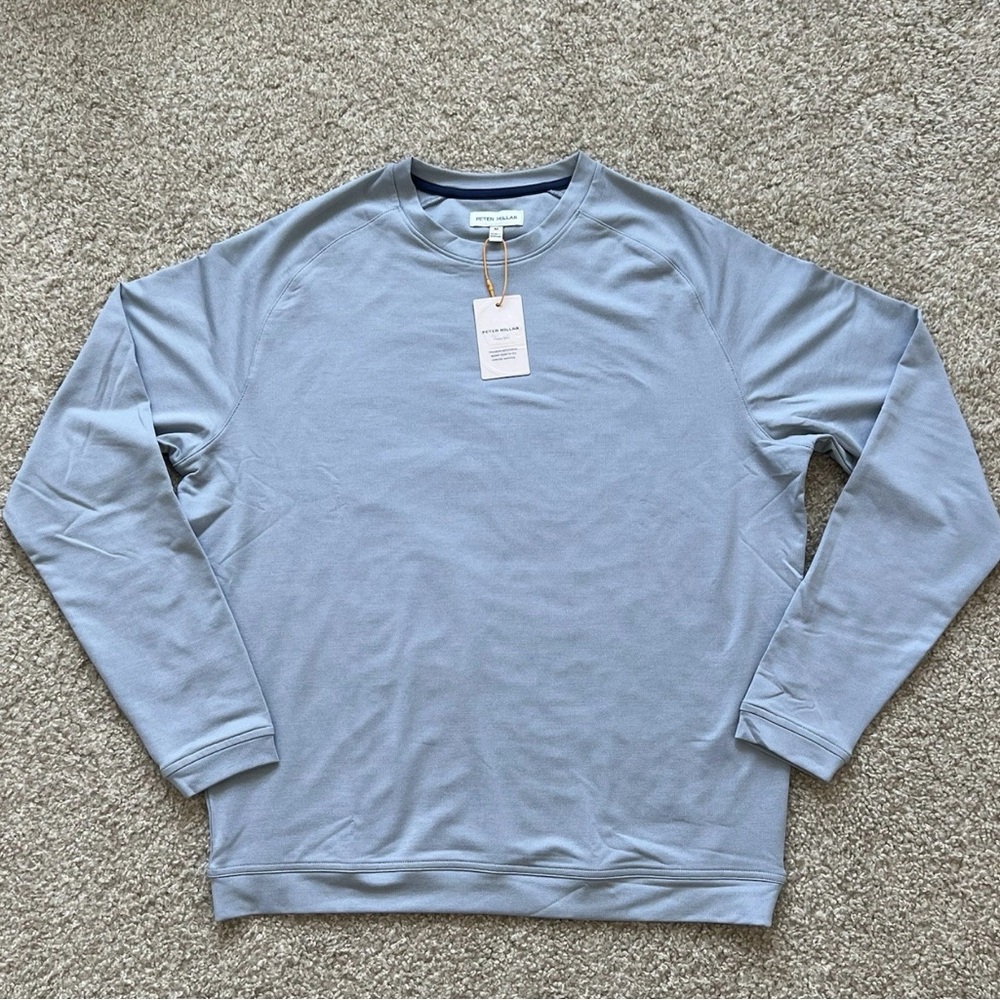 Peter Millar Cradle Performance Crewneck Sweatshirt